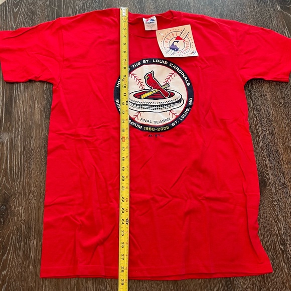 St Louis Cardinals Busch Stadium Final Season T-Shirt 2005 NWT - Picture 5 of 8